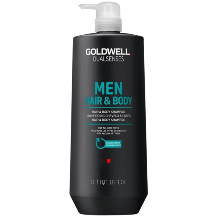 Goldwell Dualsenses For Men Hair & Body Shampoo 1000 ml U
