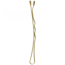 Hårnåle 5 cm 330 stk. Blond  - guld