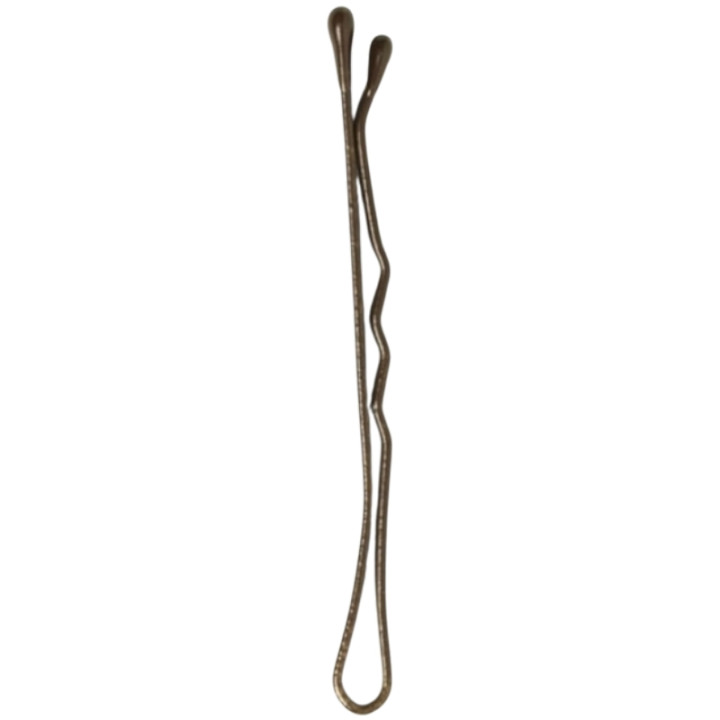 Hårnåle 5 cm 330 stk. Brun - mat