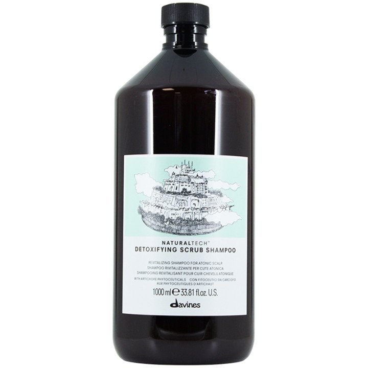 Davines Natural Tech Detoxifying Scrub Shampoo 1000ml