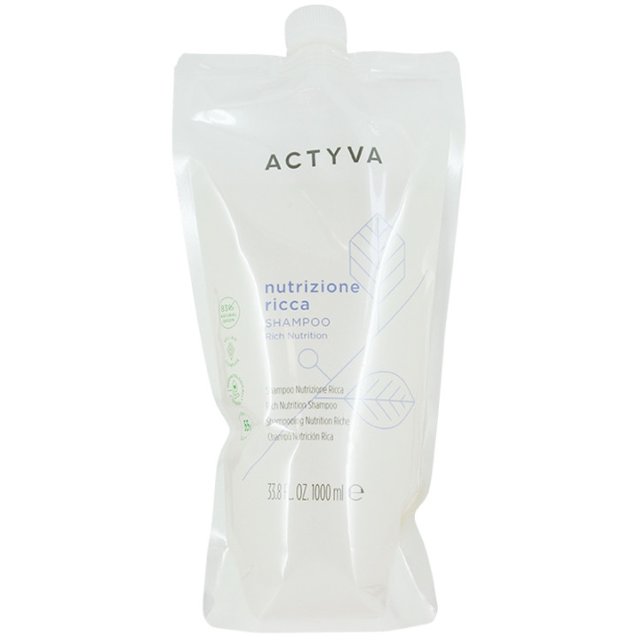 Kemon Actyva Nutrizione Ricca Shampoo Refill 1000 ml