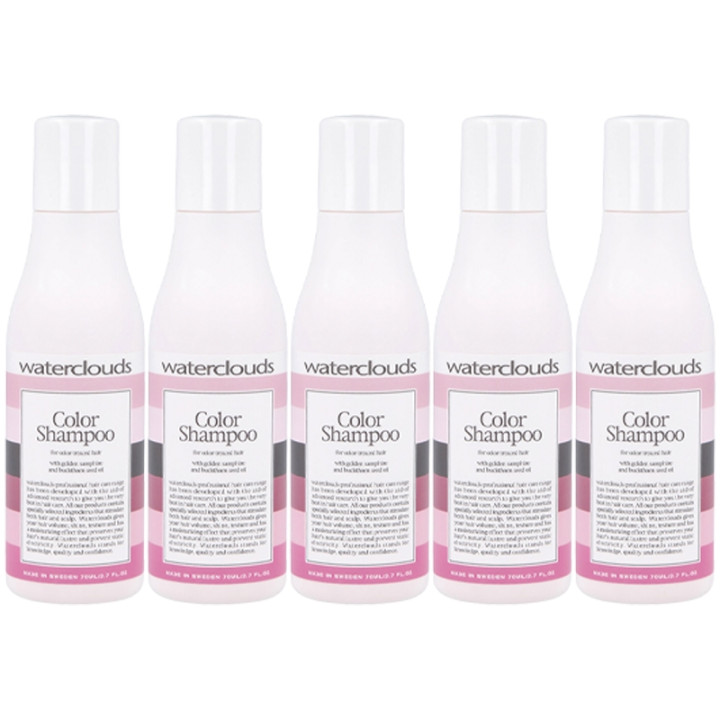 Waterclouds Color Shampoo 70 ml - 5 stk.