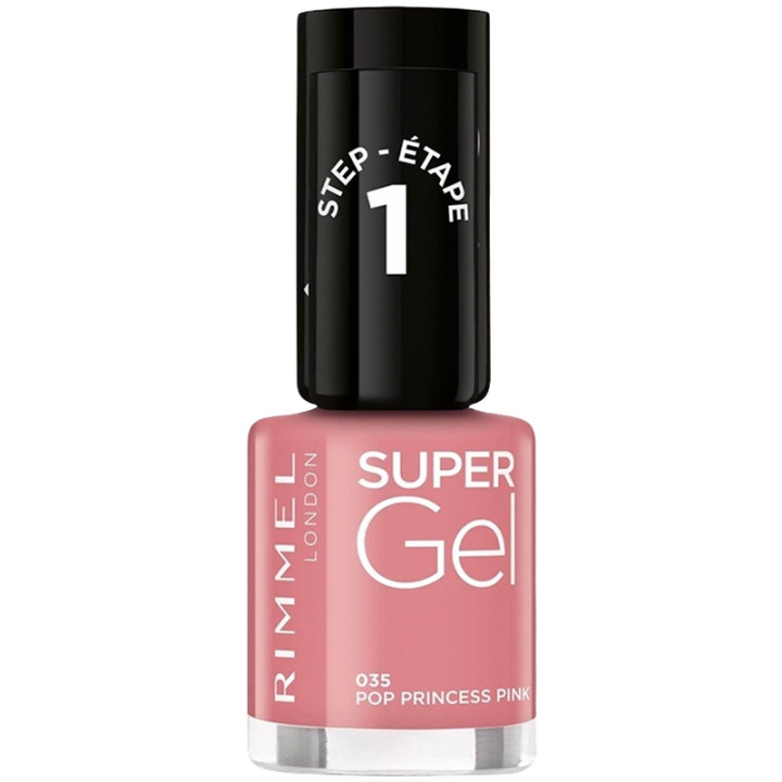 Rimmel Neglelak Super Gel 035 Pop Princess Pink 12 ml