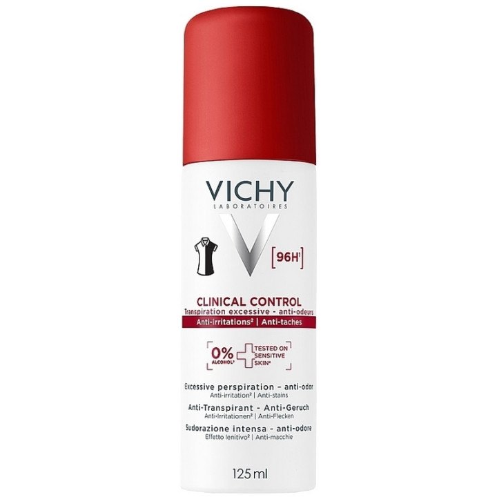 Vichy Clinical Control 96h Anti-perspirant 125 ml